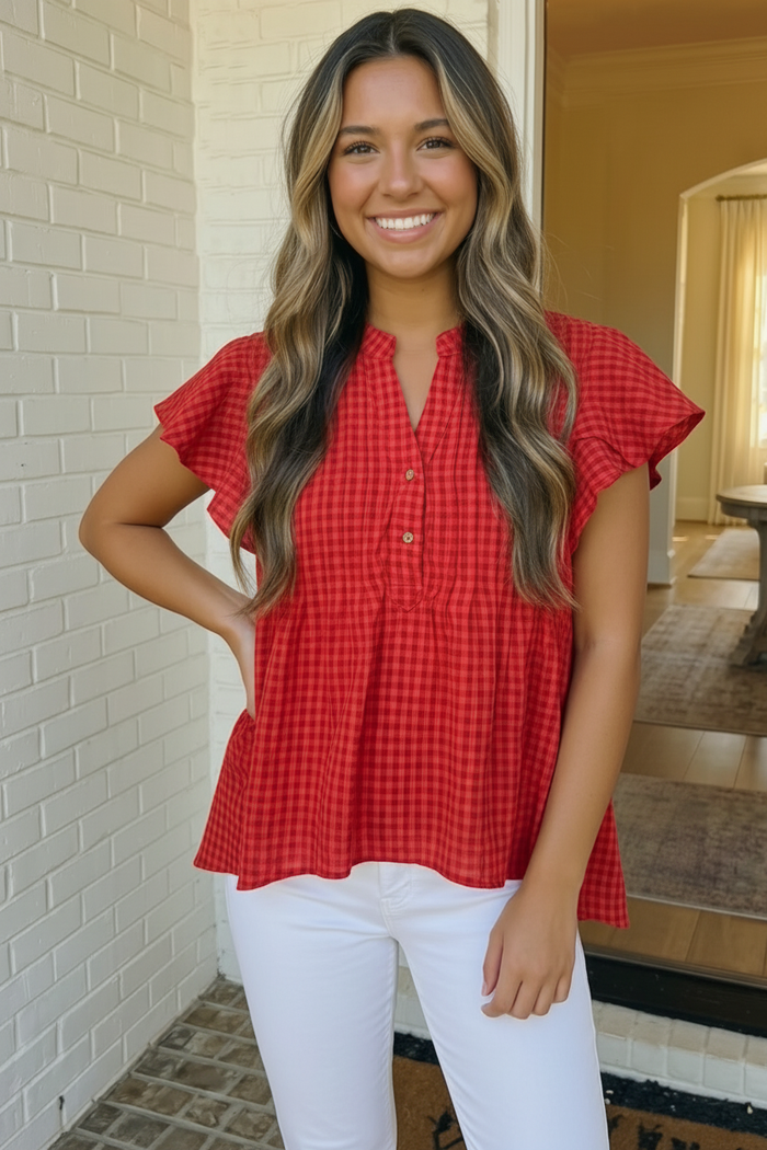 Flutter Into Something Fresh Top