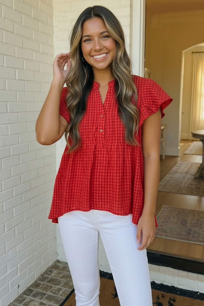 Flutter Into Something Fresh Top