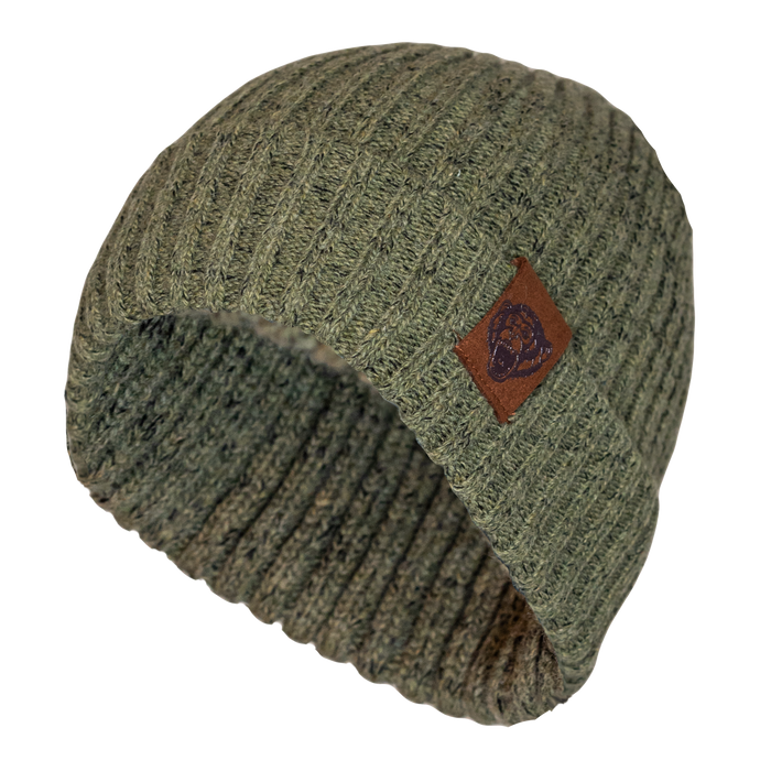 FM43 Wooly Head Ribbed Knit Beanie