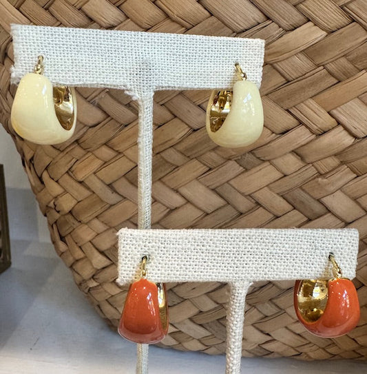 Francesca Bianchi Design Mini Boule Earrings - Multiple Colors!