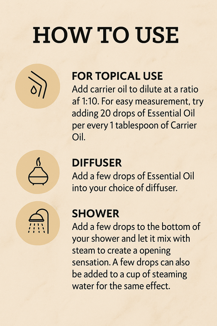Frankincense Pure Essential Oil - Delune
