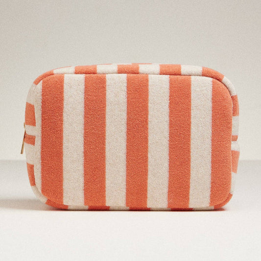 Frem | Striped Terry Fabric Travel Pouch