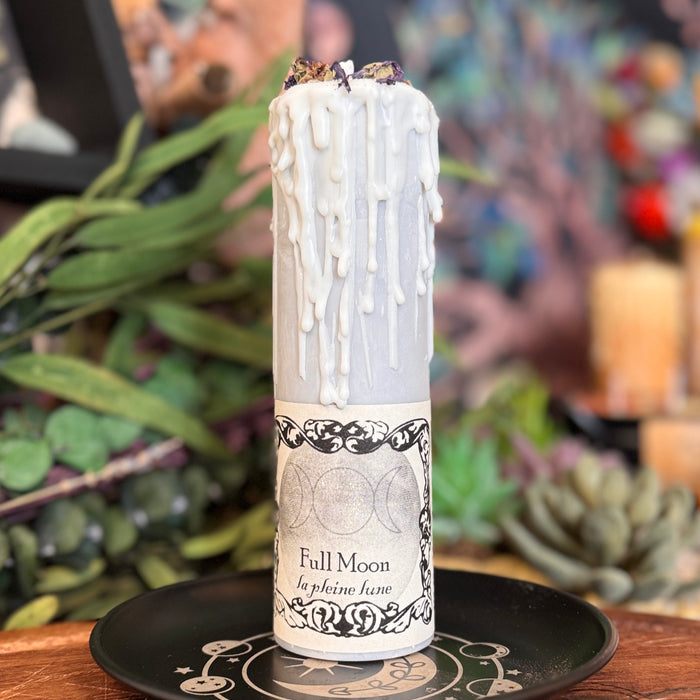 Full Moon Magic Tall Pillar Candle