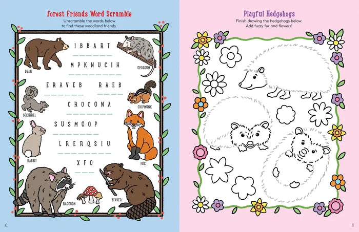 Furry Friends Activity Book
