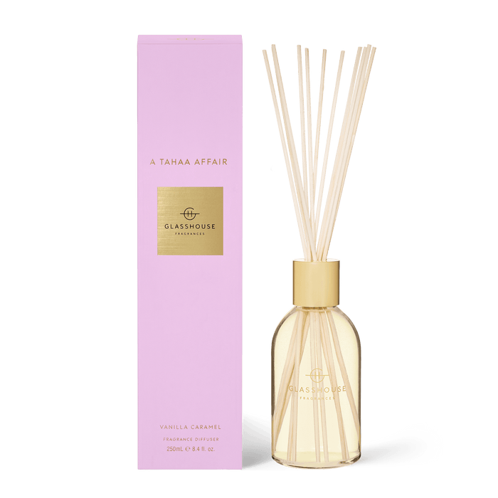 Glasshouse Fragrance fragrance Glasshouse Diffuser A Tahaa Affair 250ml (Vanilla Caramel)