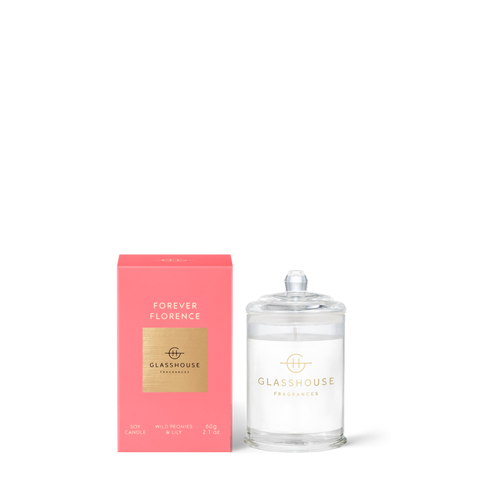 Glasshouse Fragrance candle 60g *Last ones* Glasshouse Forever Florence Candle