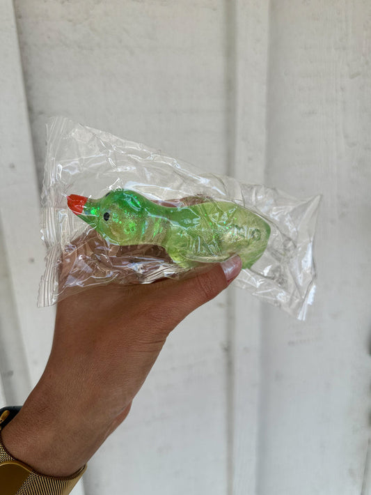 Glitter Duck Squishy GREEN