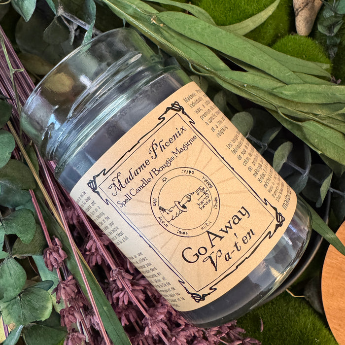 Go Away Spell Candle
