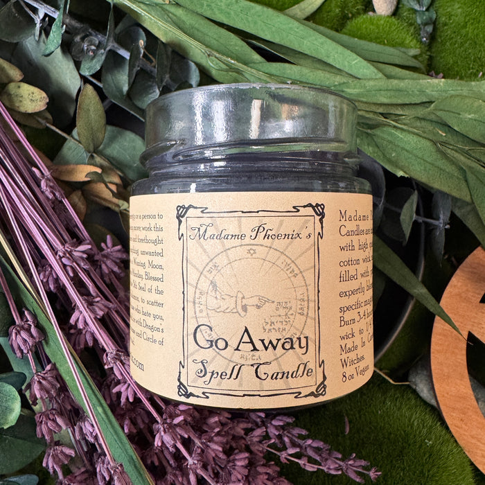 Go Away Spell Candle