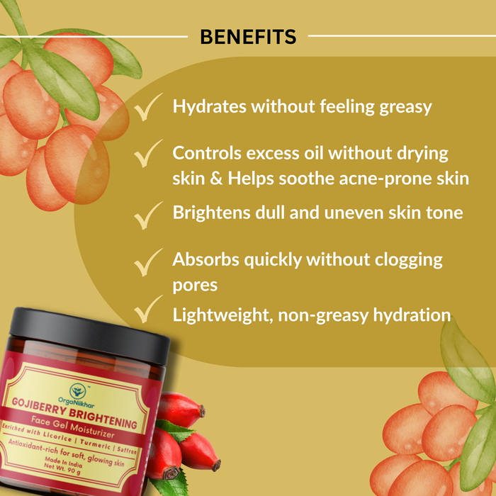 Gojiberry Brightening - Face Gel Moisturizer
