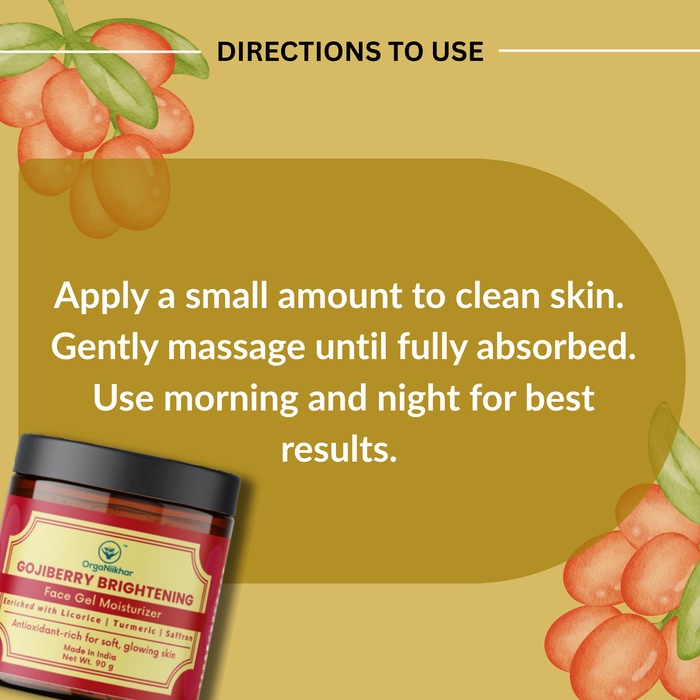 Gojiberry Brightening - Face Gel Moisturizer