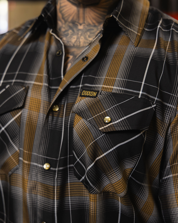 Gypsy Gold Bamboo Short Sleeve - Dixxon Flannel Co.