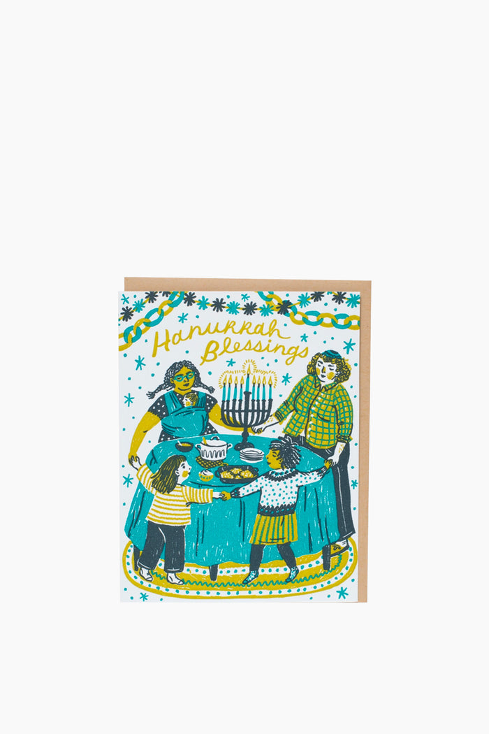 Hanukkah Blessings Card