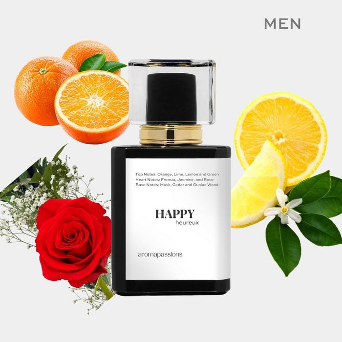 HAPPY | Inspired by CLINIQUE HAPPY | Happy Dupe Pheromone Perfume - aromapassions