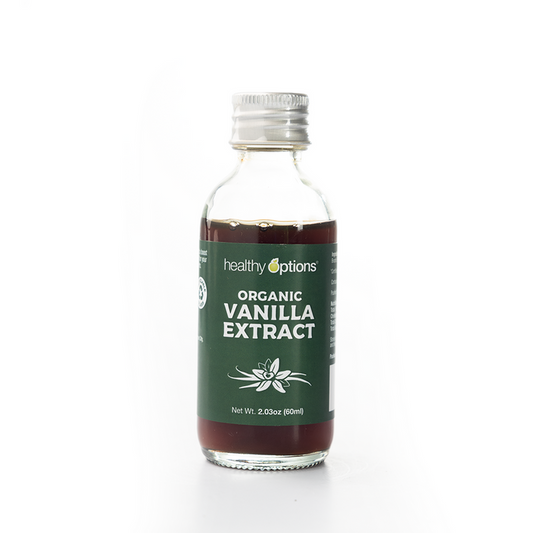 Healthy Options Organic Vanilla Extract 60ml