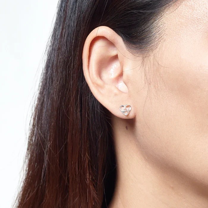 Heart Stud Earrings