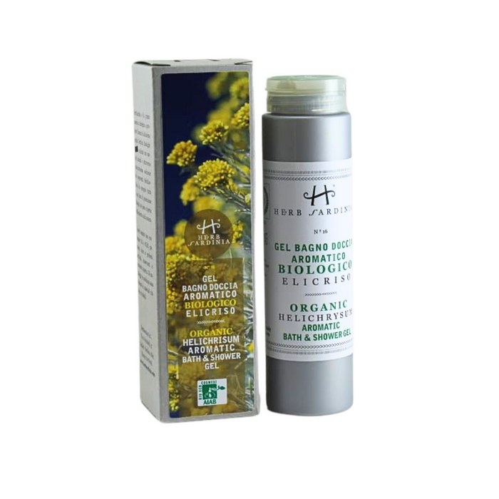 Herb Sardinia Organic Helichrysum Bath &amp; Shower Gel 200 ml