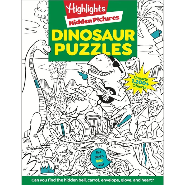 Hidden Pictures Dinosaur Puzzles