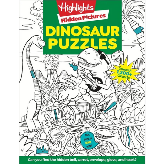 Hidden Pictures Dinosaur Puzzles