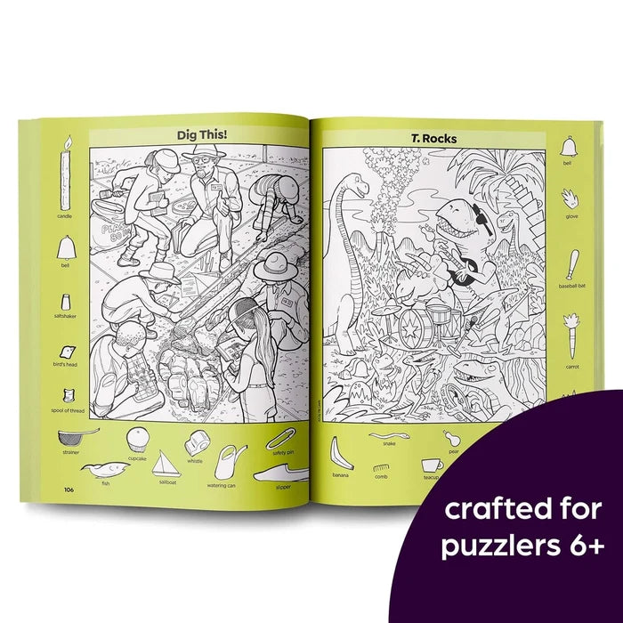 Hidden Pictures Dinosaur Puzzles