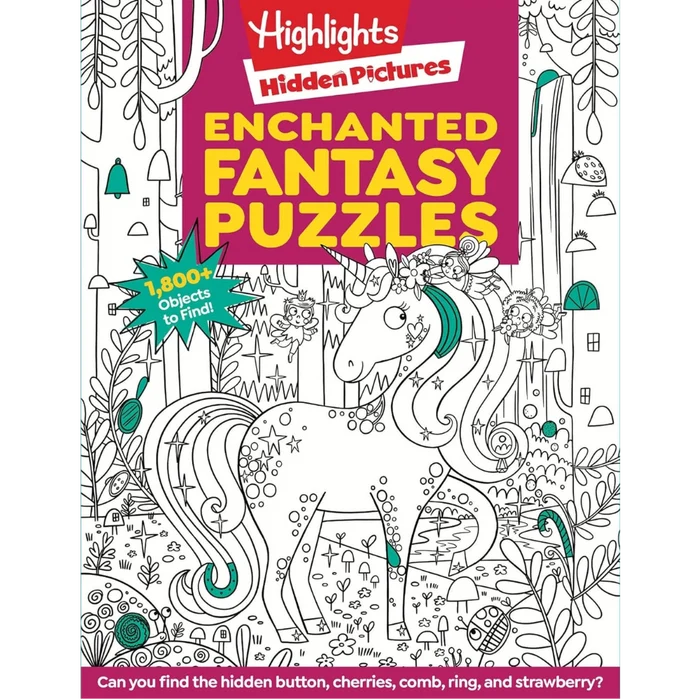 Hidden Pictures Enchanted Fantasy Puzzles