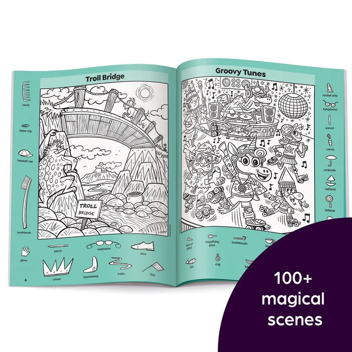 Hidden Pictures Enchanted Fantasy Puzzles