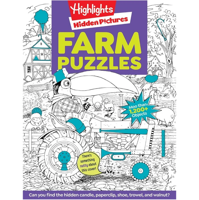 Hidden Pictures Farm Puzzles