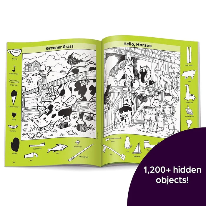 Hidden Pictures Farm Puzzles