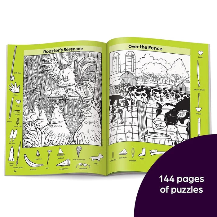 Hidden Pictures Farm Puzzles