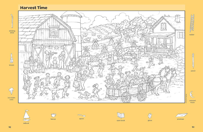 Hidden Pictures Horse Puzzles
