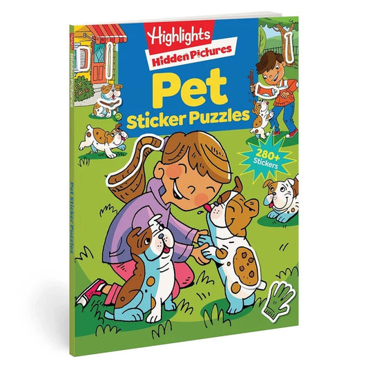 Hidden Pictures Pet Sticker Puzzles