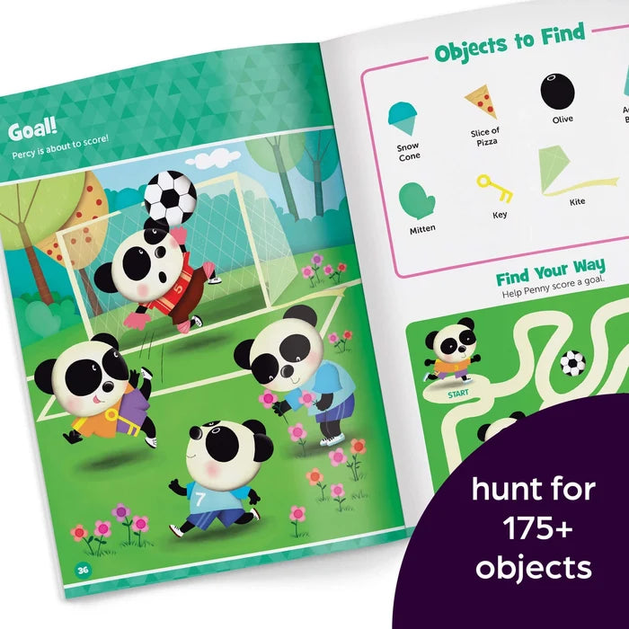 Highlights Baby Animal Hidden Pictures Puffy Sticker Playscenes
