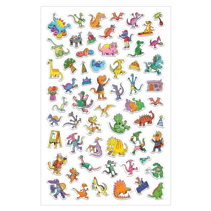 Highlights Dinosaur Hidden Pictures Puffy Sticker Playscenes