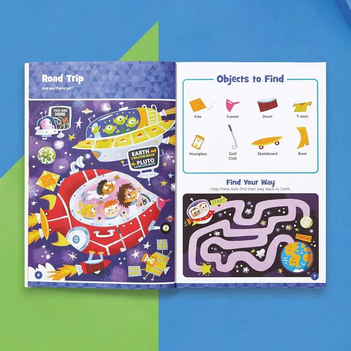 Highlights Space Hidden Pictures Puffy Sticker Playscenes
