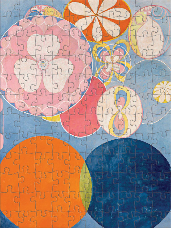 Hilma af Klint 120-Piece Double-Sided Jigsaw Puzzle Set | Pomegranate