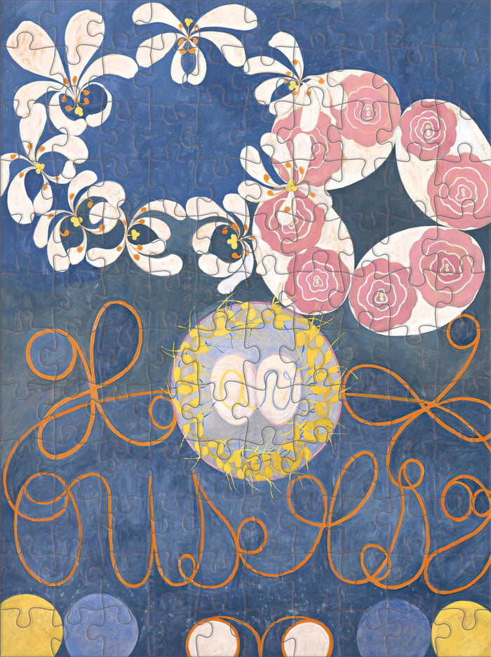 Hilma af Klint 120-Piece Double-Sided Jigsaw Puzzle Set | Pomegranate