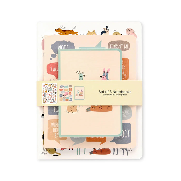 If Dogs Could Talk Notebook Set #10609