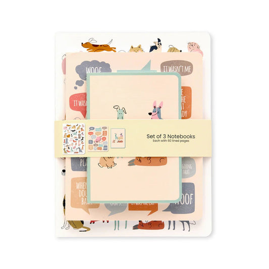 If Dogs Could Talk Notebook Set #10609