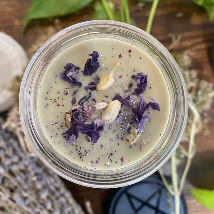 Green Goddess Magic Spell Ritual Candle