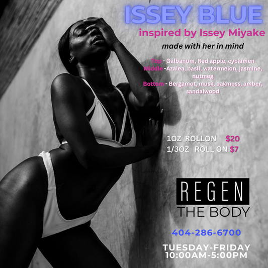 Inspired by Issey Blue (W) ®  by Issey Miyake~ 1oz Body Oil (Wholesale) - REGEN THE BODY