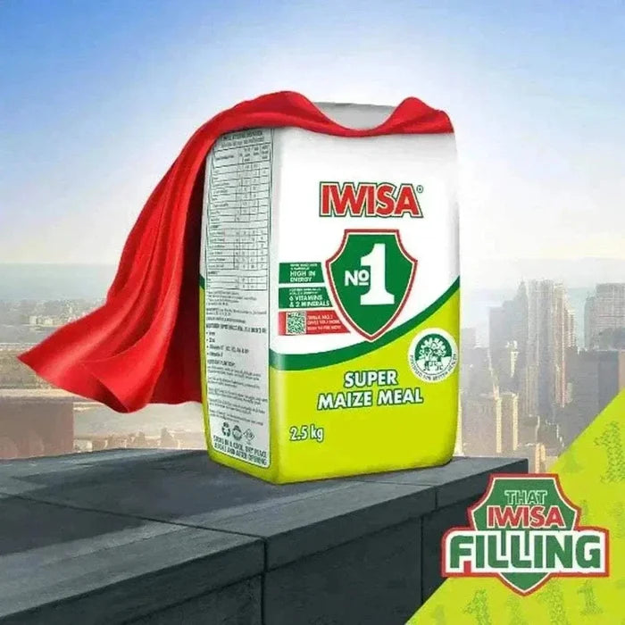 IWISA Maize Meal 2.5kg package showcasing premium South African maize meal