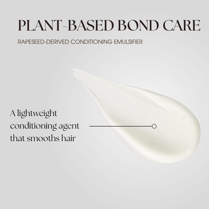 Plant-Based Bond Care Conditioner, Rapeseed-derived conditioning emulsifier
