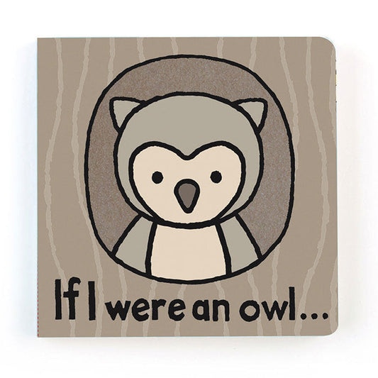 Jellycat 'If I Were An Owl' Book (Brown)