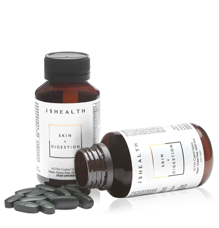 JShealth 60's Skin + Digeston Vitamins