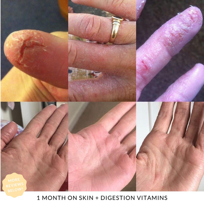 JShealth 60's Skin + Digeston Vitamins