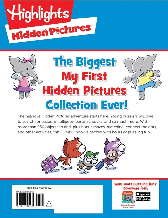Jumbo Book of My First Hidden Pictures