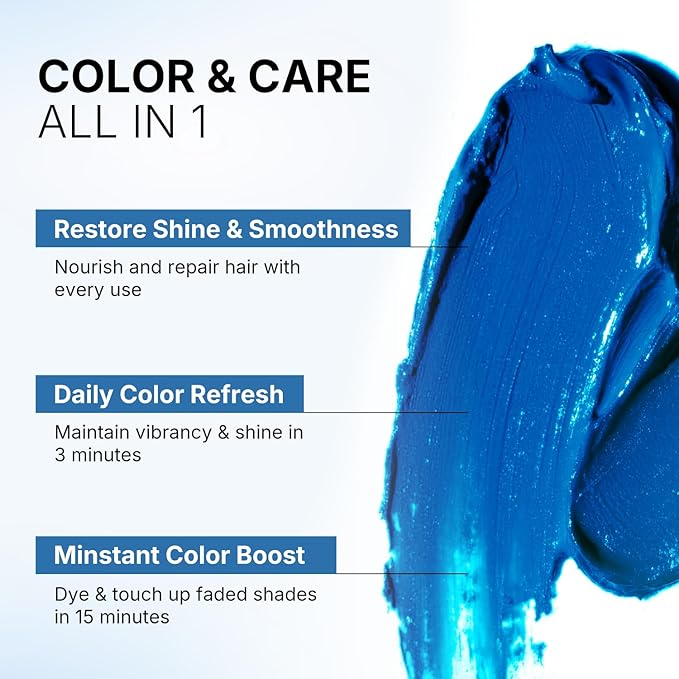 KARSEELL Blue Hair Color Depositing Mask 500 gm - DOKAN