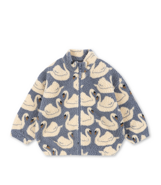 Konges Slojd Jody Teddy Jacket in Swan