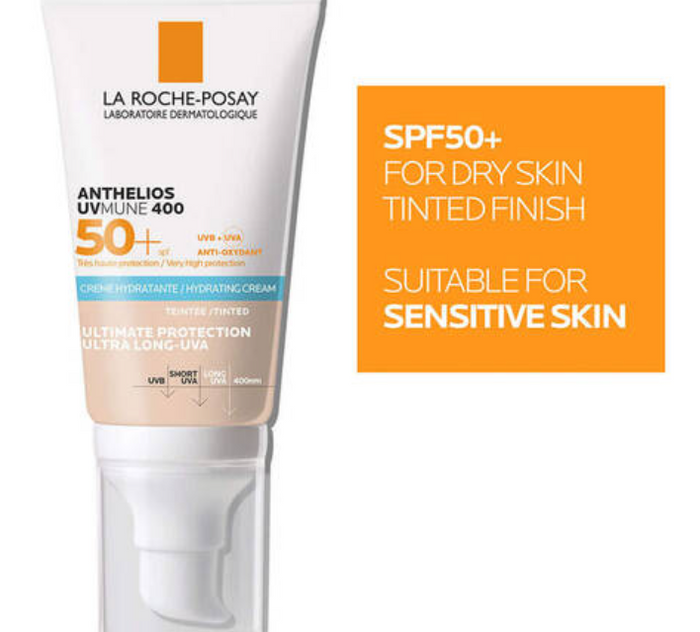 La Roche Posay Anthelios UVMUNE 400 Hydrating Tinted Cream SPF50+ 50ml