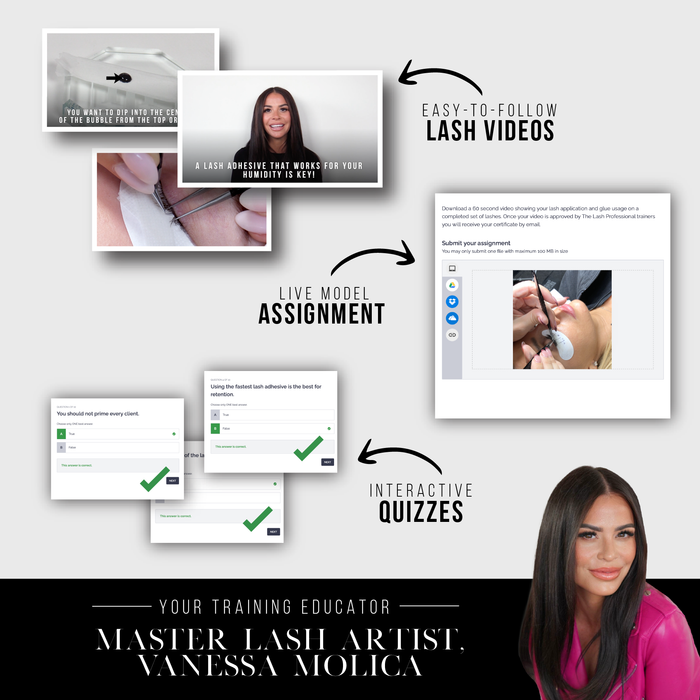 Lash Retention Course Online